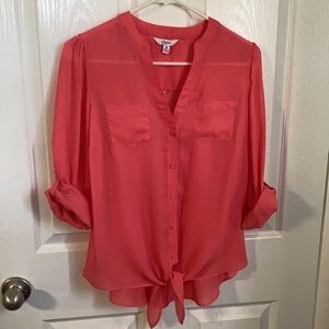 Candies coral blouse
